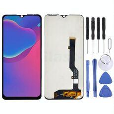 Schermo LCD OEM per ZTE Blade 20 5G 8012N V2021 con digitalizzatore assemblaggio completo (nero)