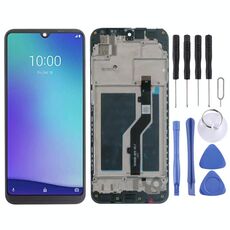 Schermo LCD OEM per ZTE Blade A5 2020 Digitizer Assemblaggio completo con cornice (nero)