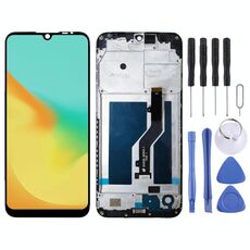 Schermo LCD OEM per ZTE Blade A7 2019 2019RU Digitizer Assemblaggio completo con cornice (nero)