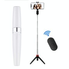 Y9 Bluetooth Selfie Stick Integrated Video Broadcasting Tripod Selfie Stick (Bianco)