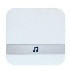 B10 52 Chimes 110db Ricevitore del campanello Basso Consumo di energia Attrezzi per la casa Utensili per la casa, spina UE, AC 90-260V (bianco)