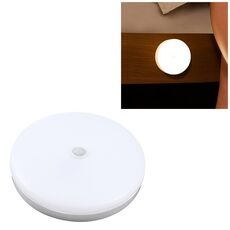 Lampada a soffitto a soffitto a soffitto del corpo umano a forma rotonda 12W 6500K, AC 220 V (luce bianca)