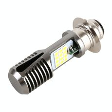 PX15D DC12V / 7.4W Motorcycle LED faro con perle di lampada SMD-3030 24DES (luce bianca)