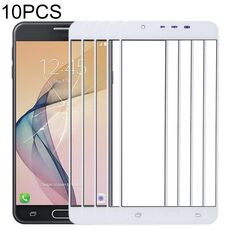 Per Samsung Galaxy J7 Prime, On7 (2016), G610F, G610F/DS, G610F/DD, G610M, G610M/DS, G610Y/DS 10 pezzi Lente in vetro esterno per schermo frontale (bianco)