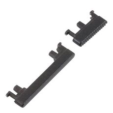 Pulsante di accensione e pulsante di controllo del volume per Motorola Moto G8 Play XT2015 XT2015-2 (nero)