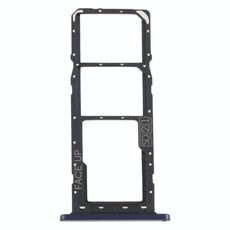 Vassoio della scheda SIM + vassoio della scheda SIM + vassoio della scheda micro SD per Motorola Moto G8 Power Lite (nero)
