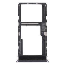 Vassoio della scheda SIM + vassoio della scheda SIM / vassoio di schede Micro SD per Motorola Moto G10 XT2127-2 (nero)