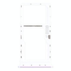 Vassoio della scheda SIM + vassoio della scheda SIM / vassoio della scheda micro SD per Motorola Moto G10 XT2127-2 (Argento)