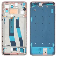 Cornice frontale originale LCD Piastra di lunetto per Xiaomi Mi 11 Lite 4G M2101K9AG (oro rosa)