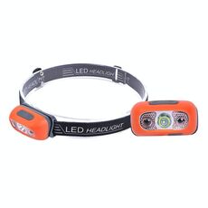 Smart Sensor Outdoor USB faro LED portatile Forte luce notturna faro in esecuzione, colore: arancione 5W 140LM