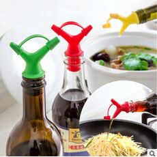 10 pezzi Doppia testata di salsa di soia Bottiglia Bottle Bottle Tappo di bottiglia di vino Cover Cover Colore Consegna casuale