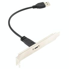 USB-C / TYPE-C Femmina a USB 3.0 Cavo di espansione del computer maschio con il deflettore