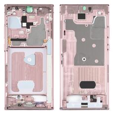 Per Samsung Galaxy Note20 Ultra SM-N985F Cornice con cornice centrale con parti (rosa)