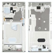 Per Samsung Galaxy Note20 Ultra SM-N985F Cornice con cornice centrale con parti (argento)