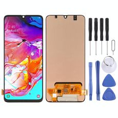 Schermo LCD OLED per Samsung Galaxy A70 SM-A705 con assemblaggio completo di digitalizzatore (6,7 pollici)