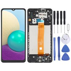 Schermo LCD originale per Samsung Galaxy A02 SM-A022 Digitizer Assemblaggio completo con cornice