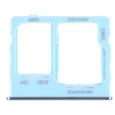 Per Samsung Galaxy A32 5G SM-A326B Vassoio per scheda SIM + Vassoio per scheda SIM / Vassoio per scheda Micro SD (Blu)