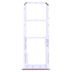 Per Samsung Galaxy A32 SM-A325 Vassoio scheda SIM + Vassoio scheda SIM + Vassoio scheda micro SD (Viola)