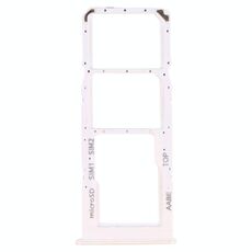Per Samsung Galaxy A12 SM-A125 Vassoio scheda SIM + Vassoio scheda SIM + Vassoio scheda micro SD (Bianco)