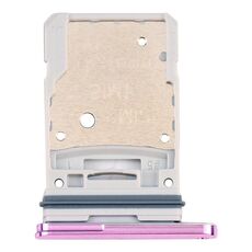 Per Samsung Galaxy S20 FE 5G SM-G781B Vassoio per scheda SIM + Vassoio per scheda Micro SD (Viola)
