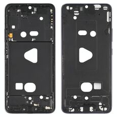 Per Samsung Galaxy A90 5G SM-A908B Cornice con cornice centrale (nera)