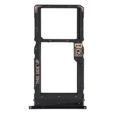 Vassoio della scheda SIM + vassoio della scheda micro SD per Motorola Moto G Stylus (Nero)