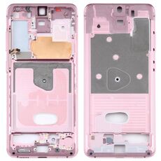 Per Samsung Galaxy S20 Cornice con cornice centrale (rosa)