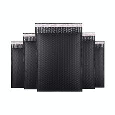 20 pezzi di pellicola di coestrusione nera, borsa a bolle, imballaggio logistico, borsa antiurto, colore, borsa espressa, dimensioni: 20x23+4 cm