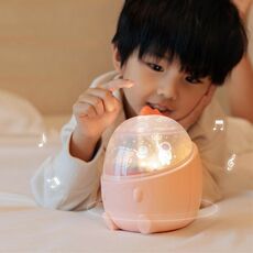 CX-12 Little Dinosaur Starry Sky Light USB Music Box Night Light LED Lampada da proiezione rotante da sogno (rosa)