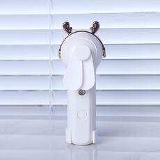 Dispositivo idratante portatile Ventilatore a pagamento Mini USB Carica Umidificazione spray Small Piccola fan (Dervi bianchi M11)