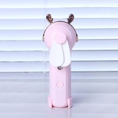 Dispositivo idratante portatile Ventilatore a pagamento Mini USB Carica Umidificazione spray Small Fan (M11 rosa cervo)