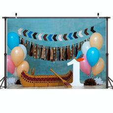 2.1m x 1,5 m di un anno di un anno di compleanno fotographia di sfondo del fondo della festa della festa della festa della festa della festa (573)