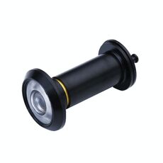2 PCS Sicurezza porta cat Eye HD Lente in vetro da 200 gradi Angolo Anti-Tiny Hotel Occhi di porta dell'hotel, Specifica: 16mm Nero