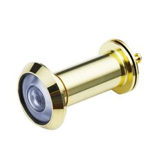 2 PCS Security Door Cat Eye HD Lente in vetro da 200 gradi Angolo Anti-Tiny Hotel Eye Eye, Specifica: 16mm Bright Gold