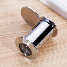 2 PCS Security Door Cat Eye HD Lente in vetro da 200 gradi Angolo Anti-Tiny Hotel Eye Eye, Specifica: 26mm Argento