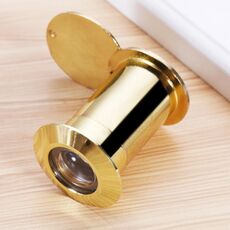 2 PCS Security Door Cat Eye HD Lente in vetro 200 gradi Angolo Anti-Tiny Hotel Eye Eye, Specifica: 26mm Gold