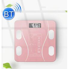 Smart Bluetooth Peso Bilancia Home Body Fat Misurazione del grasso Bilancia della Bilancia della salute (curva rosa)