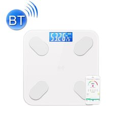 Smart Bluetooth Peso Bilancia Home Body Fat Misurazione del grasso Salea Solar + Modello di carica (Bianco True Class)