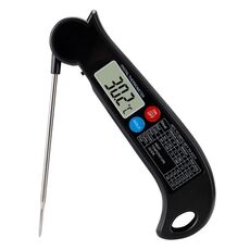 TS-BY54 Cucina Cucina Cucina BBQ Termometro impermeabile pieghevole (nero)