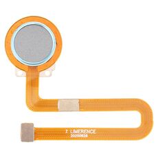 Cavo flessibile del sensore di impronte digitali per Nokia 7.2 / 6.2 / TA-1193 / TA-1178 / TA-1196 / TA-1181 / TA-1200 / TA-1198 / TA-1200 / TA-1198 / TA-1201 / TA-1187 (argento)