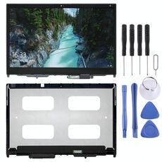 Schermo LCD OEM 1920 x 1080 FHD per Lenovo Yoga 370-13 LP133WF4-SPA1 Assemblea completa con cornice