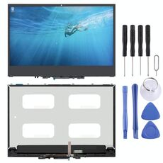 Schermo LCD OEM 1920 x 1080 FHD 30 pin per Lenovo Yoga 720-13 720-13IKB 5D10K81089 digitalizzatore assemblaggio completo con cornice (nero)