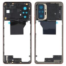 Cornice centrale originale per Xiaomi Redmi Note 10 Pro Max / Redmi Note 10 Pro / Redmi Note 10 Pro (India) M2101K6P M2101K6G M2101K6I (oro)