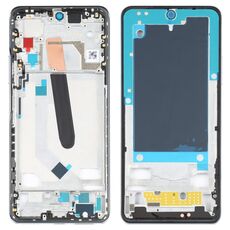 Piastra di lunetta del telaio LCD dell'alloggiamento anteriore originale per Xiaomi Poco F3 M2012K11AG (bianco)