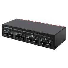Confrontatore dello splitter del commutatore dell'amplificatore di potenza a 4-over 4-out a 4-out 300W per canale senza perdita di qualità del suono
