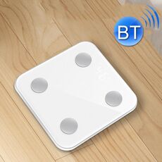 8066 Smart Body Fat Electronic Bilancia Bluetooth Bluetooth Bilancia Bluetooth, Colore: Stile della batteria (bianco)