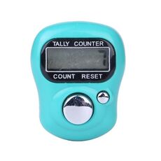 10 PCS Plastic Finger Counter Manual Ring Style Style Mini Contatore elettronico, Consegna di colore casuale