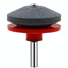 6 PZ Rettificatrice industriale Affilatrice industriale Affilatrice Ammorbidimento Strumento di rettifica Asura Testa di macinazione resistente all'usura, Specifica: Plastica Rosso