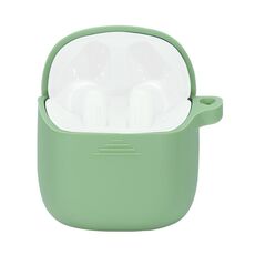 Custodia protettiva anti-caduta in silicone auricolari senza fili auricolari senza fili per JBL TUNE 220TWS (verde)