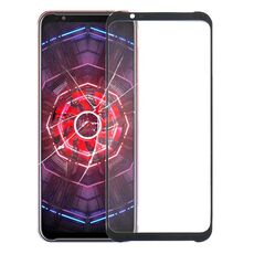 Obiettivo in vetro esterno a schermo anteriore per ZTE Nubia Red Magic 3 / Red Magic 3s NX629J (nero)
